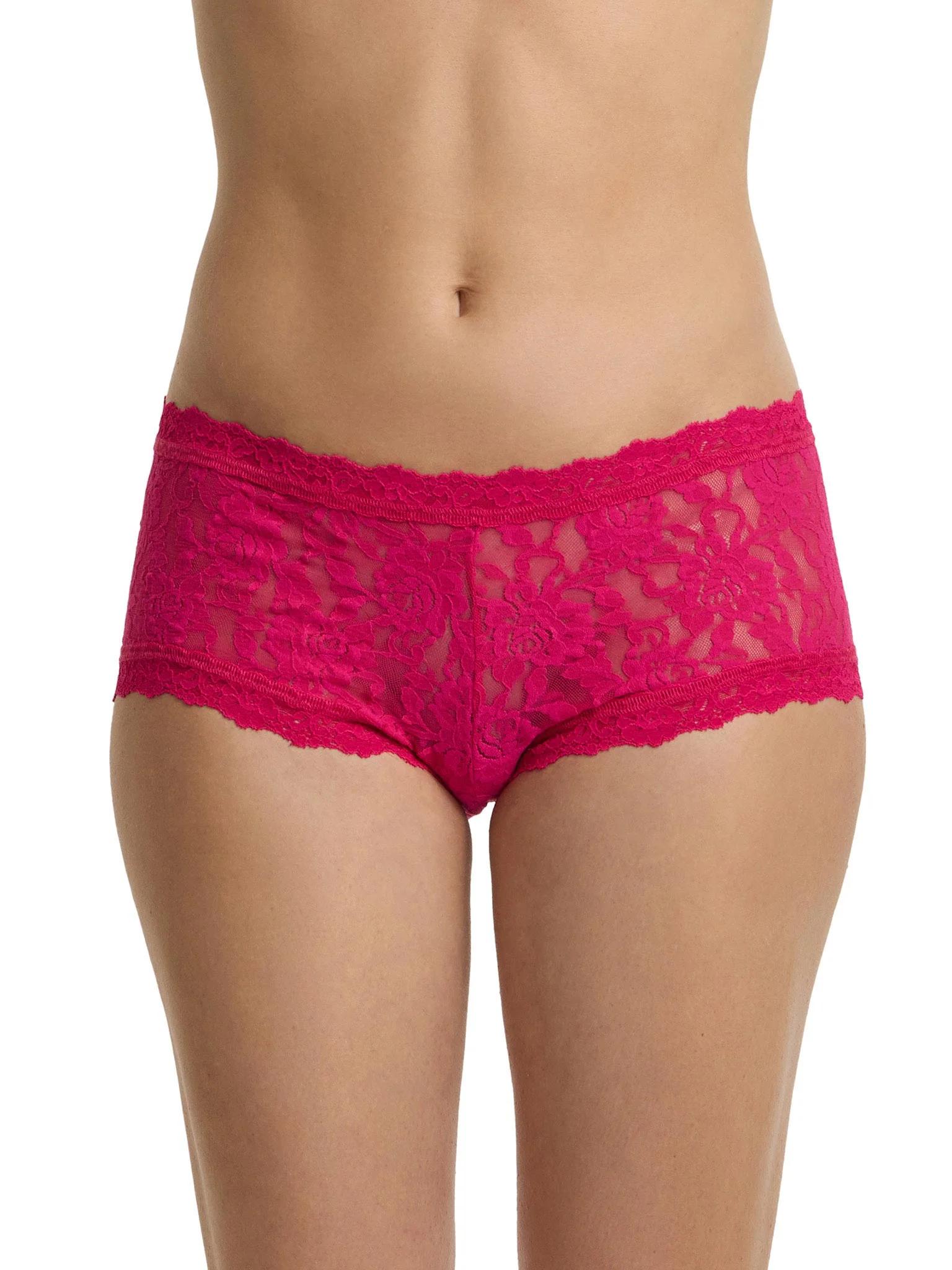 Signature Lace? Boyshort Sealed With A Kiss Pink Sale