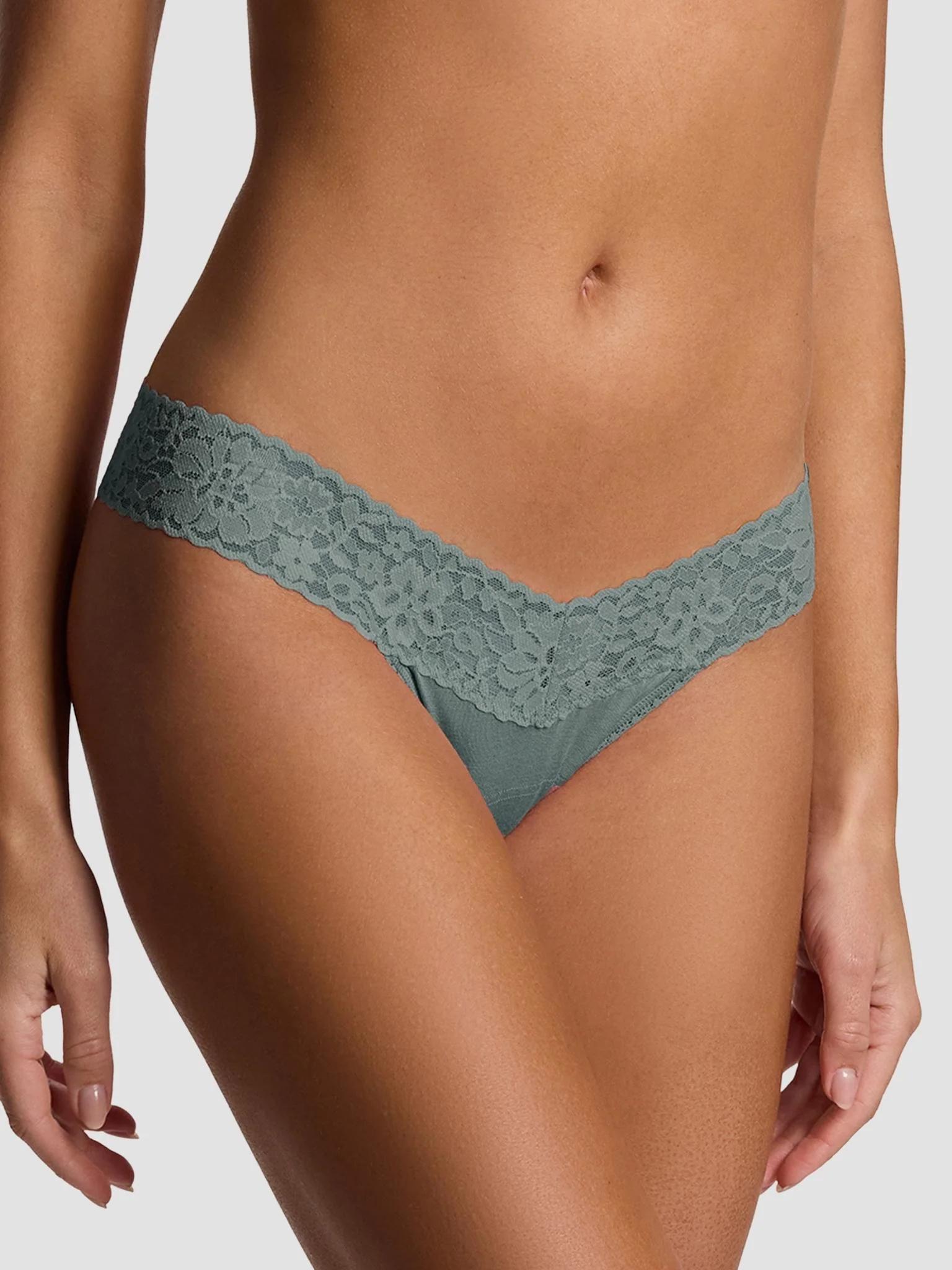 DreamEase? Low Rise Thong Spaced Out Grey