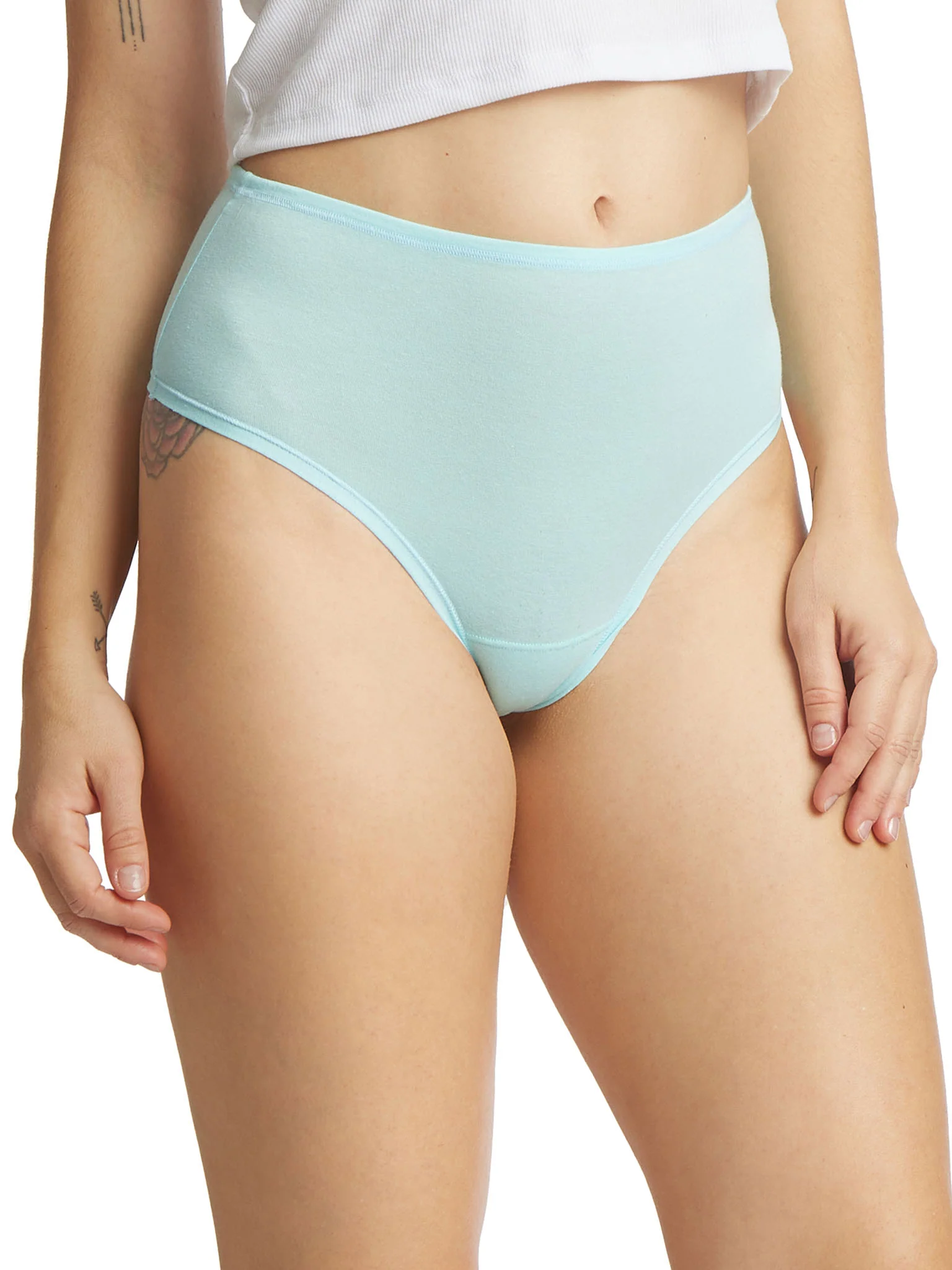PlayStretch? High Rise Thong Sky Dive Blue Sale