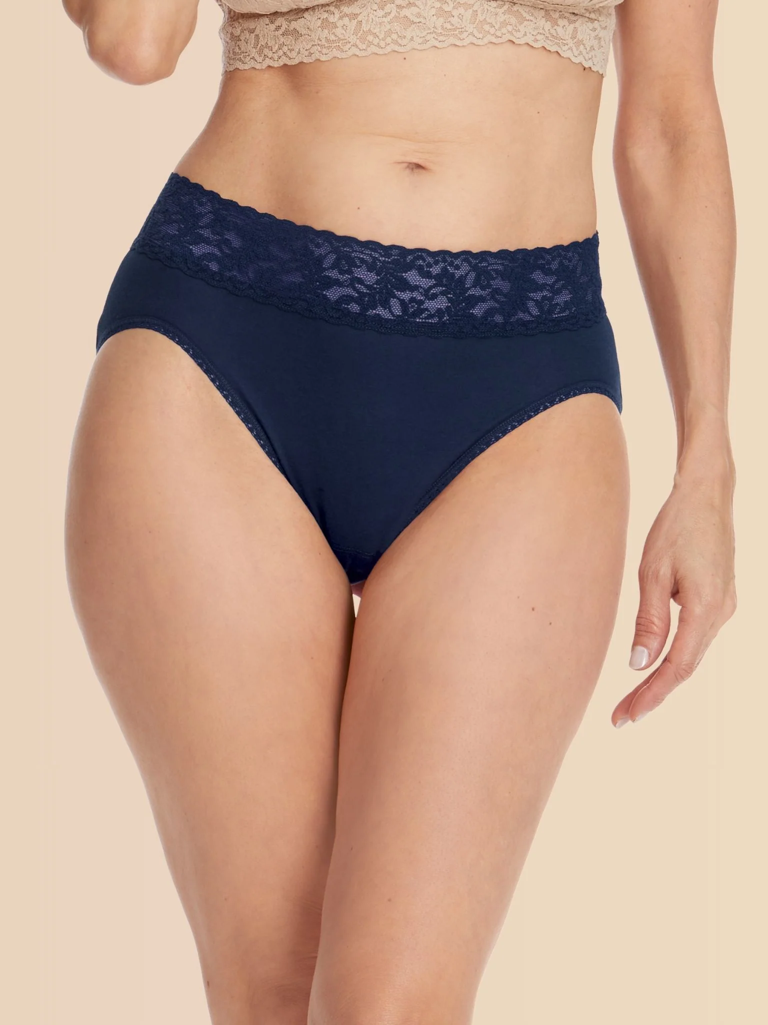 Supima? Cotton French Brief Navy