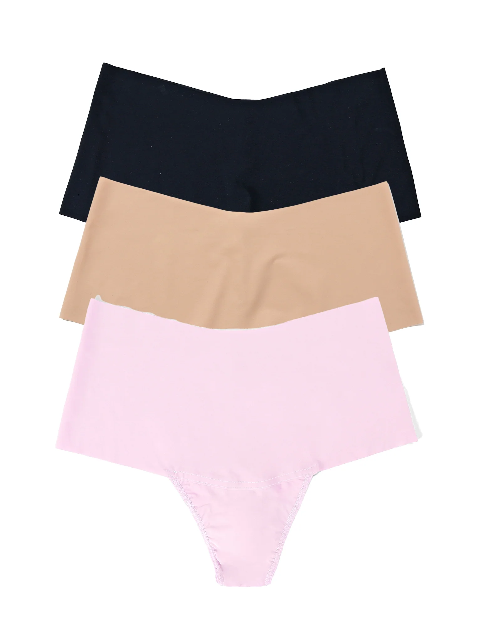 Sitting Pretty 3 Pack BreatheSoft? High Rise Thongs