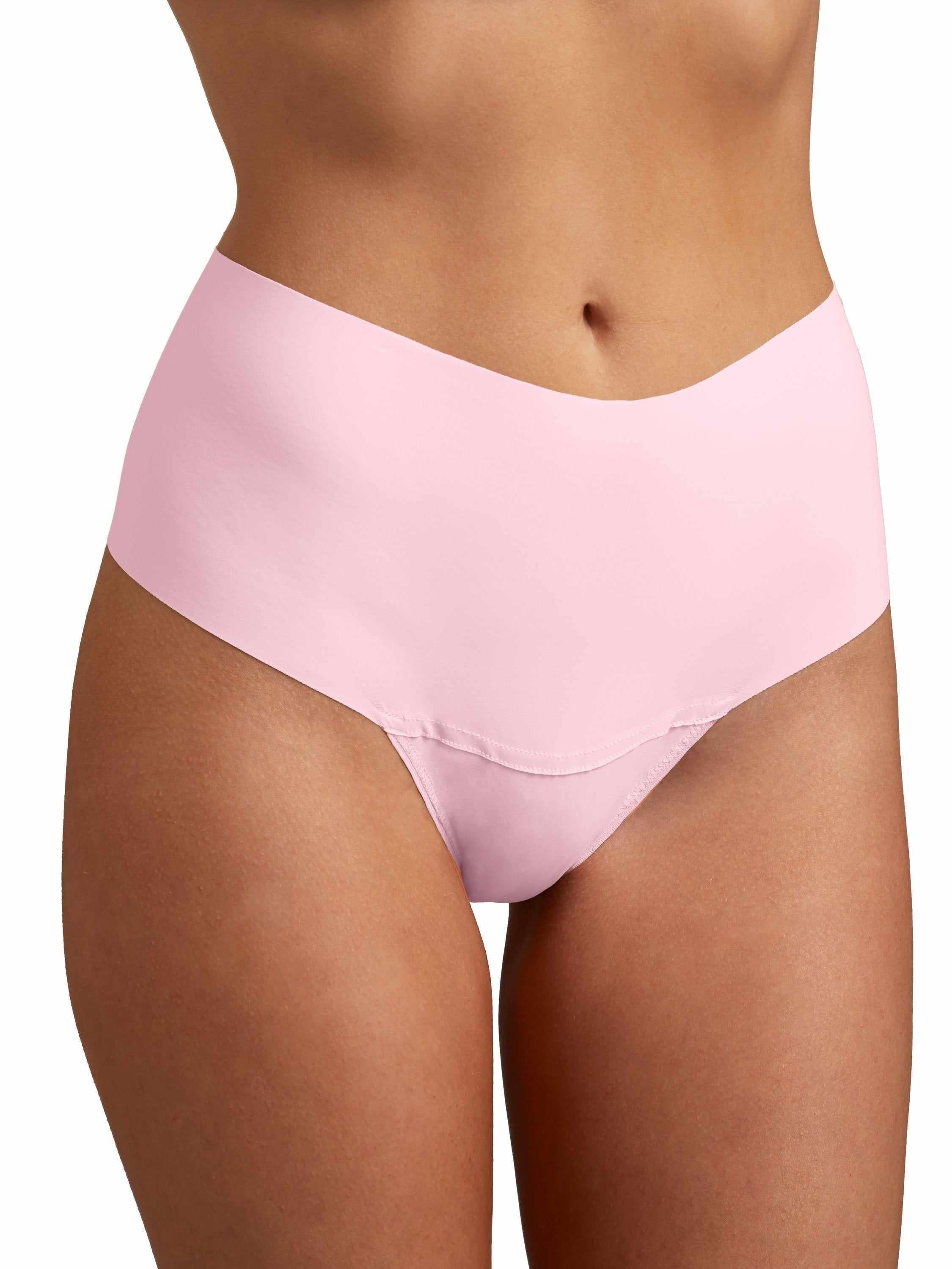 BreatheSoft? High Rise Thong Bliss Pink
