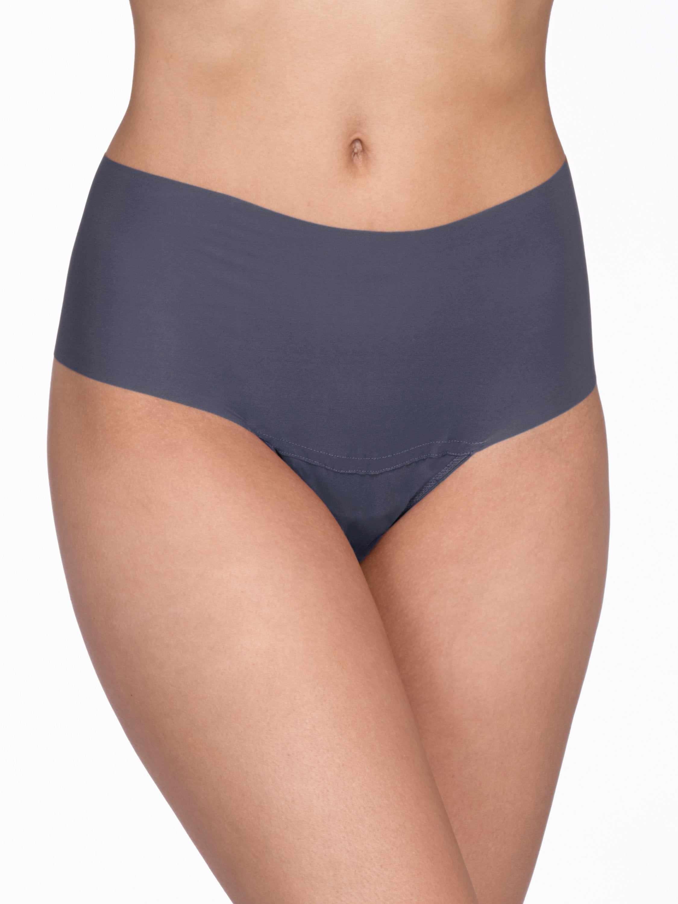 BreatheSoft? High Rise Thong Granite Grey