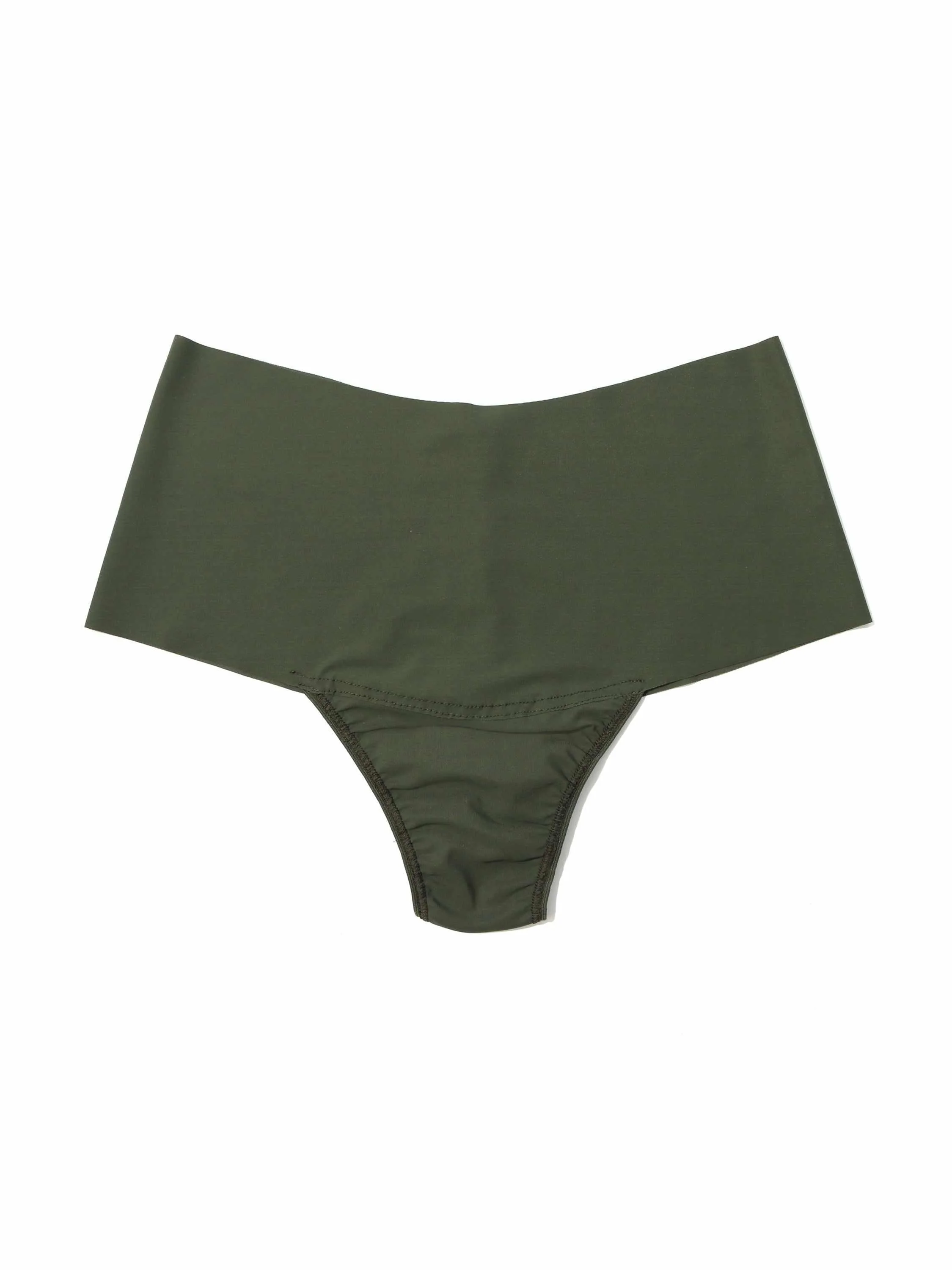 BreatheSoft? High Rise Thong Pine Tree Green Sale