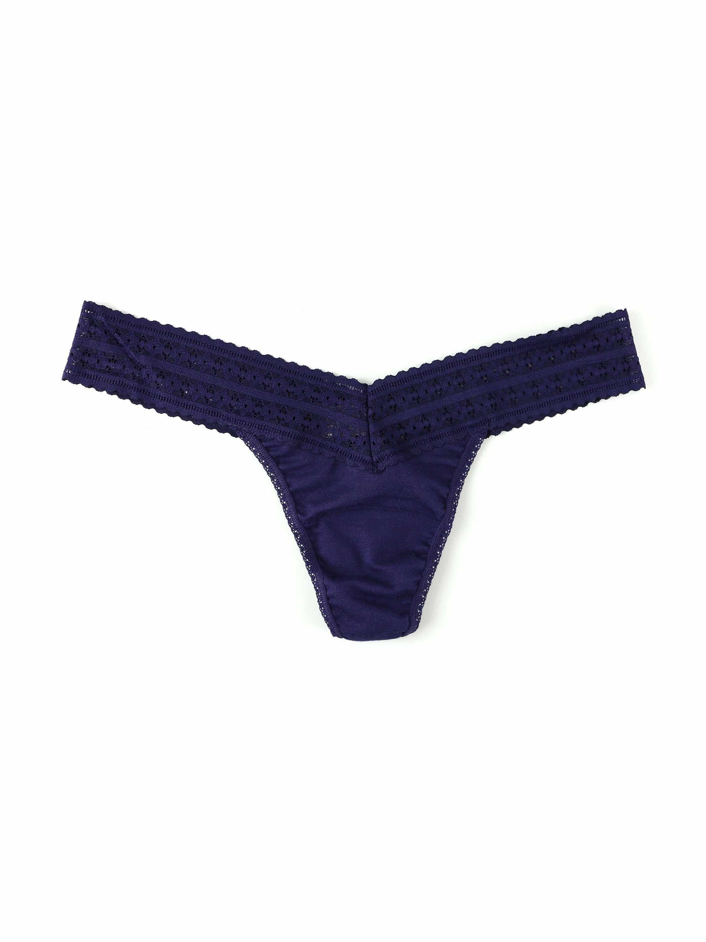 DreamEase? Low Rise Thong Indigo Blue