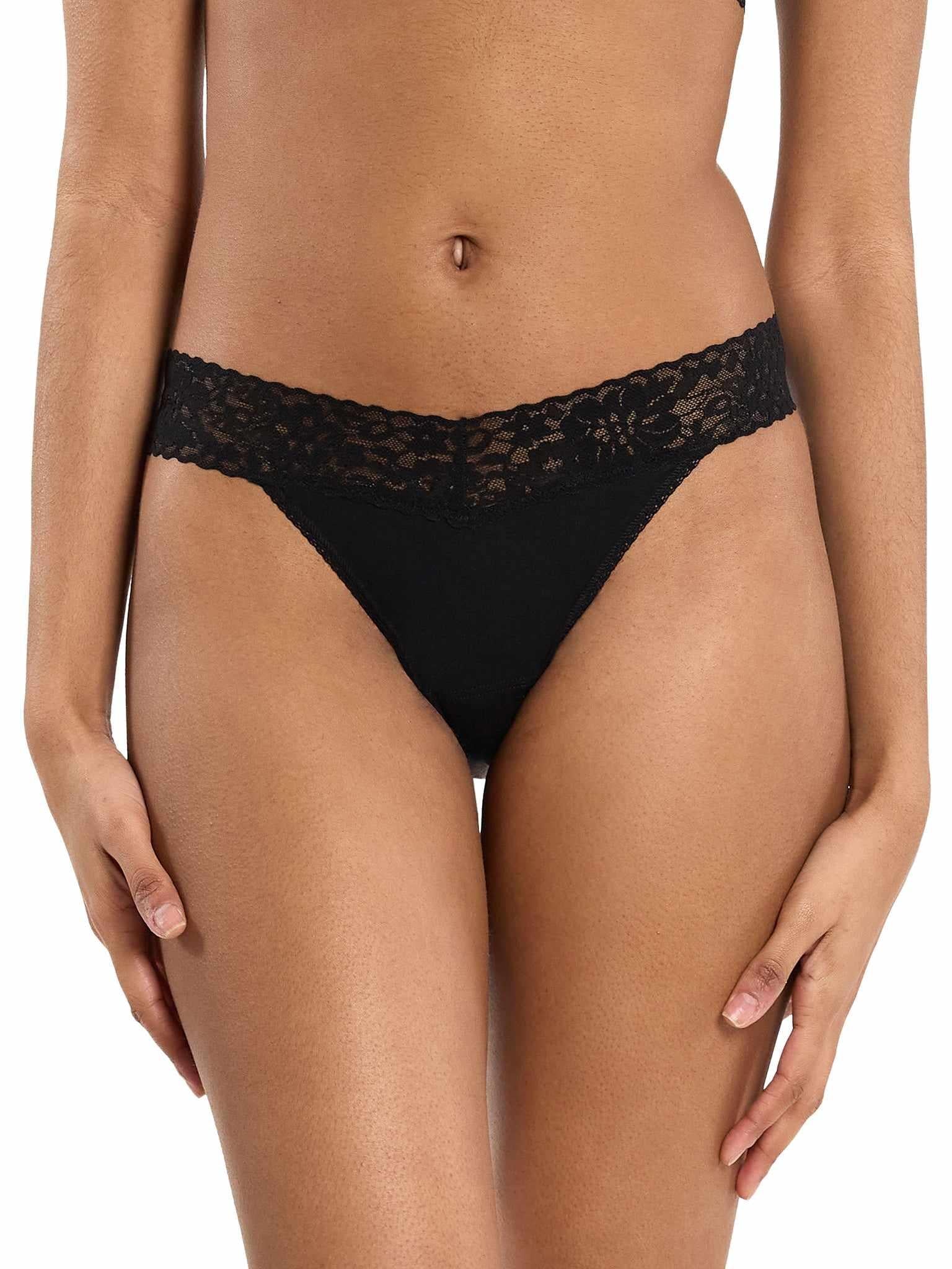 DreamEase? Original Rise Thong Black
