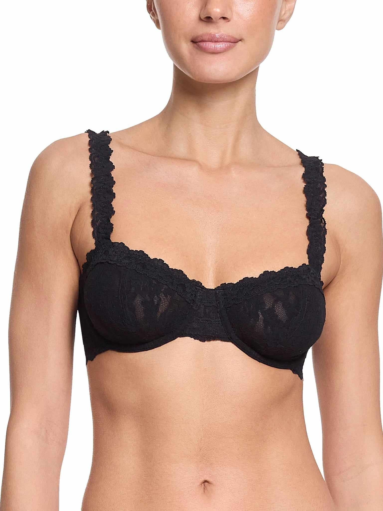 Signature Lace? Balconette Bra Black Sale