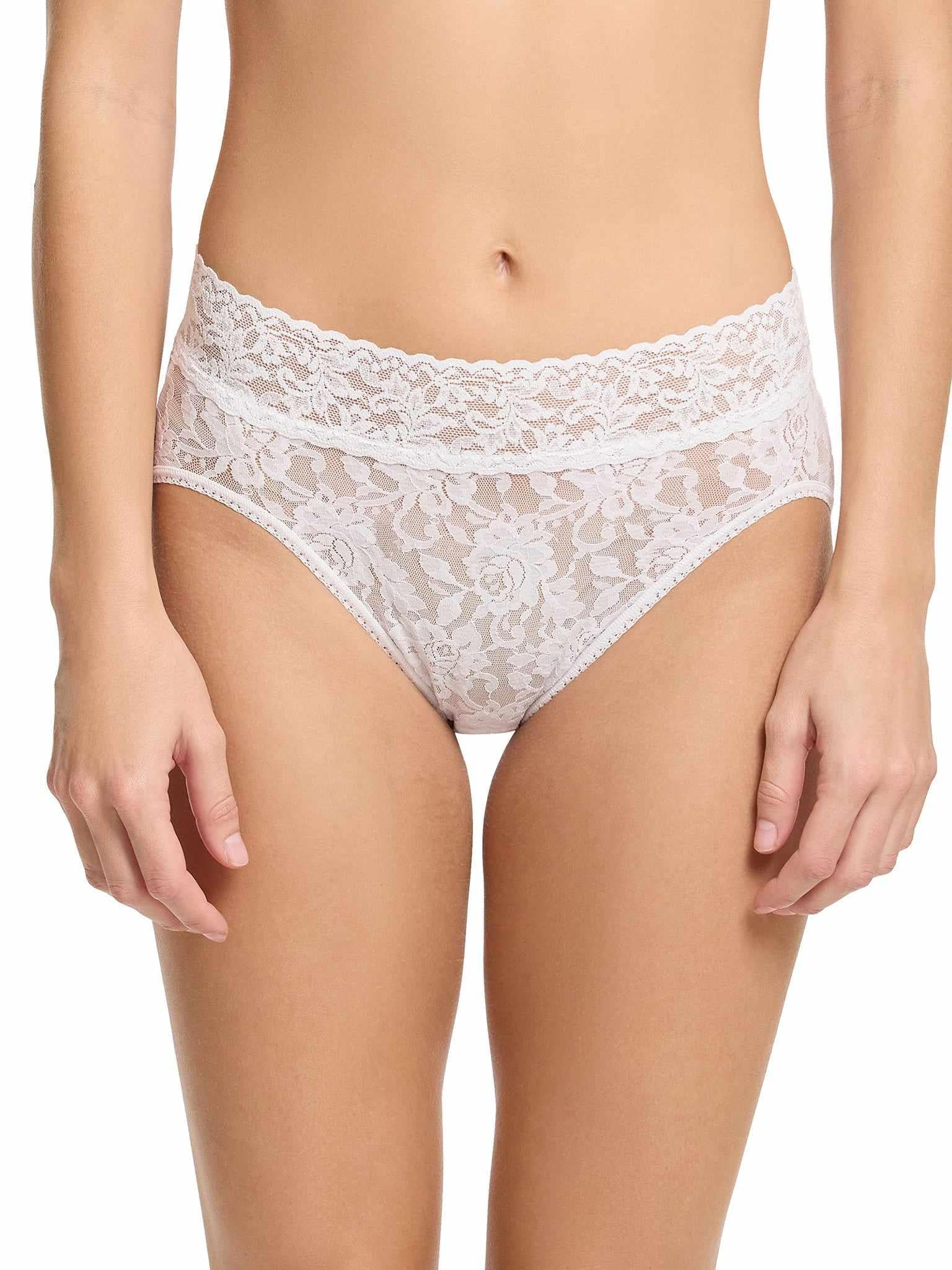 Signature Lace? French Brief White
