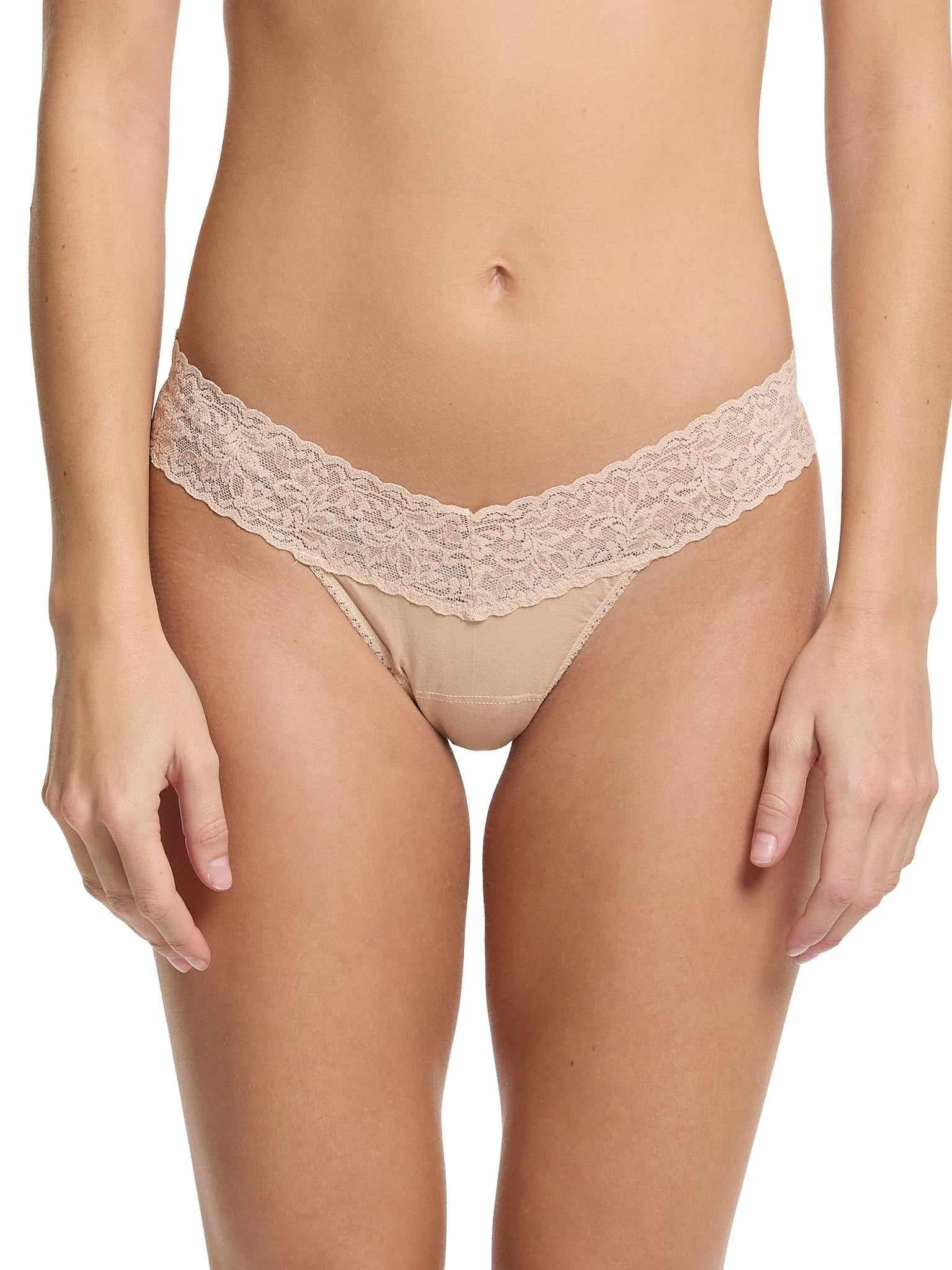 Supima? Cotton Low Rise Thong Chai