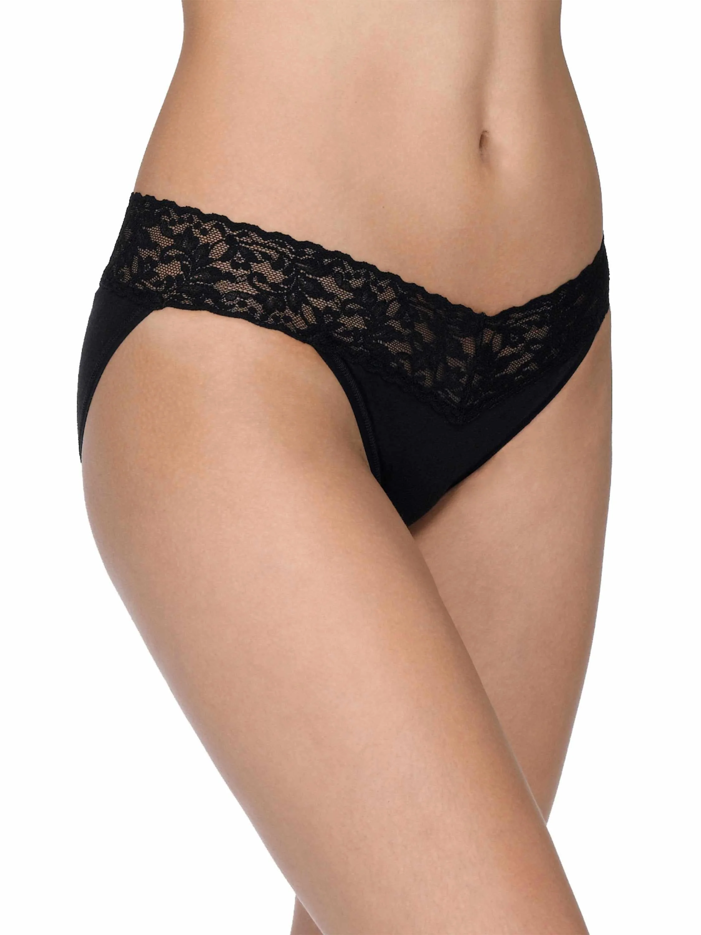 Supima? Cotton V-kini Black